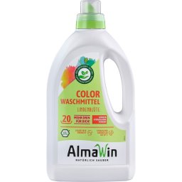 Detergent lichid pentru rufe colorate cu parfum din flori de tei 1.5L AlmaWin