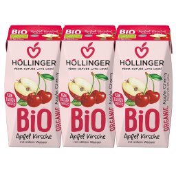 Nectar de mere si cirese cu pai 600ml Hollinger