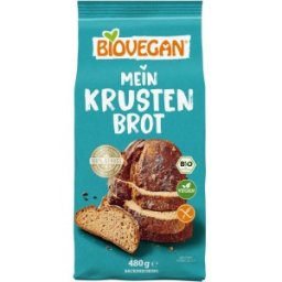 Premix pentru Paine cu Crusta Biovegan, Bio, 480 g