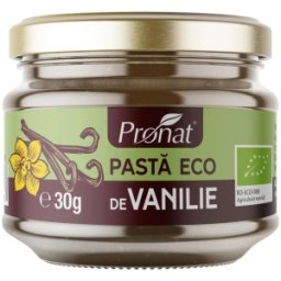 Pasta de Vanilie Pronat, Bio, 30 g