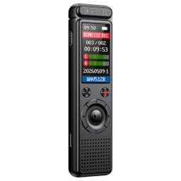 Reportofon digital Kruger&Matz 8GB, baterie 600 mAh, reducere zgomot