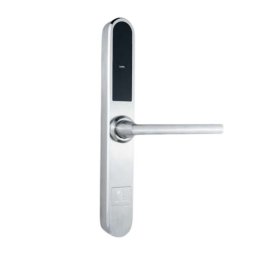 Yala inteligenta SmartPass Geneva Silver cu card RFID si cheie de urgenta
