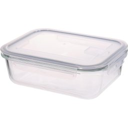 Caserola alimentara dreptunghiulara MagicHome 1500 ml cu capac si ventil