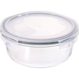 Caserola rotunda MagicHome 950 ml cu capac si ventil de aerisire