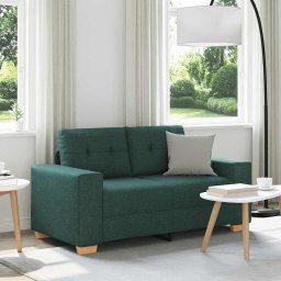 Canapea extensibila verde închis 160x77x82 cm, material textil GartenMobel Dekor