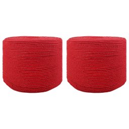 Sfoara 2 pcs Rosu Bumbac GartenMobel Dekor