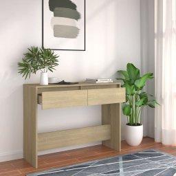 Masa consola, stejar sonoma, 100x35x76,5 cm, PAL GartenMobel Dekor