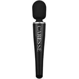 Caresse Pro Bagheta Vibratoare pentru Masaj Neagra Lux Performanta si Desing Vibratii Puternice Profunde