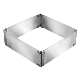 Forma PATRATA reglabila pentru tort 15-28 CM