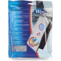Filtru carbon WHIRLPOOL 2 în 1 universal, 470x570 mm, Pentru hote