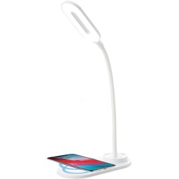 lampa led de birou home dk-h12, incarcator wireless, 3 moduri, control touch, usb-c, 6w