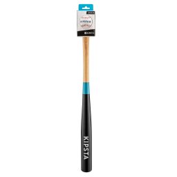 Set Baseball 24" BA180 Bâtă din lemn și Minge Albastru Copii