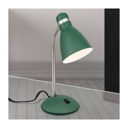 Orion - Lampă de masă SCHOOL 1xE27/40W/230V verde/crom mat