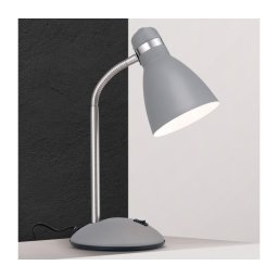 Orion - Lampă de birou SCHOOL 1xE27/40W/230V gri/crom mat