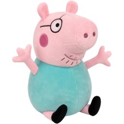 Jucarie din plus daddy pig, peppa pig, 27 cm