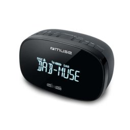 Muse M-150 CDB radio Clock Analog & digital Black