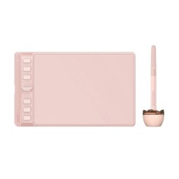 Tableta grafica Inspiroy 2S Pink graphics tablet 5080 lpi