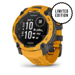 Smartwatch Instinct 3 50 mm, Solar, Sunburst with Sunburst/Grey Band