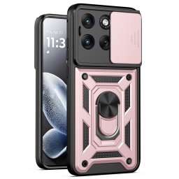 Husa Husa pentru Motorola Edge 70 Fusion - Techsuit CamShield Series - Rose Gold