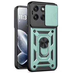 Husa Husa pentru Motorola Edge 70 Fusion - Techsuit CamShield Series - Green