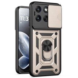 Husa Husa pentru Motorola Edge 70 Fusion - Techsuit CamShield Series - Gold