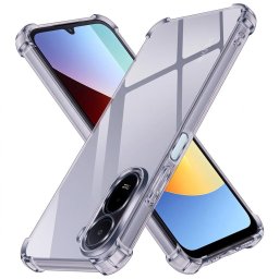 Husa Husa pentru Xiaomi Redmi A7 Pro 4G - Techsuit Shockproof Clear Silicone - Smoke Black