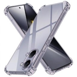 Husa Husa pentru Xiaomi Poco X8 Pro Max - Techsuit Shockproof Clear Silicone - Smoke Black