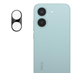 Camera Techsuit Full Camera Glass - Folie protecție cameră din Sticlă securizată - compatibil cu Xiaomi Poco X8 Pro - culoare Negru