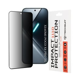 Folie pentru Xiaomi Poco X8 Pro - Techsuit 111D Privacy Full Glue - Black