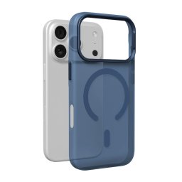 Husa Puro Lightfeel iPhone 17 Pro Case Compatible with MagSafe - Clear Blue