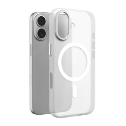 Husa Puro Lightfeel iPhone 17 Case Compatible with MagSafe - Clear and White