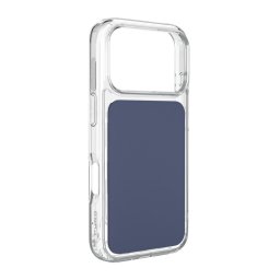 Husa Puro Plate Mag Case for iPhone 17 Pro Max Compatible with MagSafe - Blue