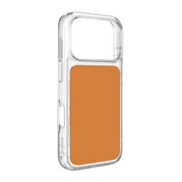Husa Puro Plate Mag Case for iPhone 17 Pro Max Compatible with MagSafe - Orange