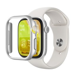 AmazingThing Minimal Protective Case for Apple Watch Series 11 46mm - Silver