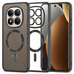 Husa Husa pentru Xiaomi Redmi Note 15 Pro+ 5G / Poco M8 Pro 5G - Techsuit Luxury Crystal MagSafe - Black