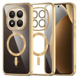 Husa Husa pentru Xiaomi Redmi Note 15 Pro+ 5G / Poco M8 Pro 5G - Techsuit Luxury Crystal MagSafe - Gold