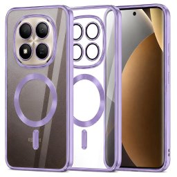 Husa Husa pentru Xiaomi Redmi Note 15 Pro+ 5G / Poco M8 Pro 5G - Techsuit Luxury Crystal MagSafe - Light Purple