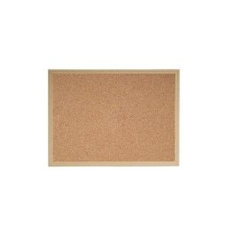 Accesorii birotica Panou pluta 60 x 90 cm rama din lemn Interpano