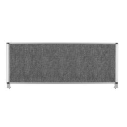 Accesorii birotica Panou separator birou antifonic gri Bi Office 90 x 35 cm