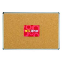 Accesorii birotica Panou pluta rama din plastic Bi-Silque 60 x 90 cm