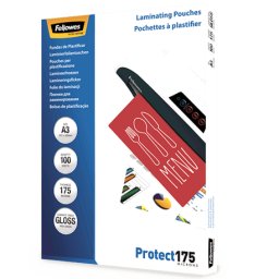 Folie de laminat Folie laminat Fellowes A3 175 microni 100 bucati/top