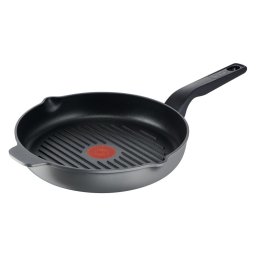 Tigai si seturi Tigaie grill XL Force C6854055, înveliș antiaderent 100% sigur, de lungă durată, Thermo-Signal™, bază Diffusion+, 26 cm, aluminiu, negru