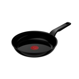 Tigai si seturi Tigaie Tefal Renew de 24 cm C4320423, 100% aluminiu reciclat, indicator Thermo-Signal, compatibil cu inducția, înveliș ceramic, negru
