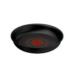 Tigai si seturi Tigaie Tefal Ingenio Excellence+ P0000524, 26 cm, invelis antiaderent, tehnologie FUSIONCORE, Thermo-Signal™, aluminiu, inductie, negru