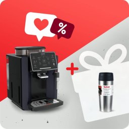Espressor Pachet PROMO Espressor automat Krups Sensation EA910B10 & Termos Tefal Travel Mug Classic N2020110