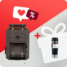 Espressor Pachet PROMO Espressor automat Krups Espresseria Automatic EA810B70 & Termos Tefal Travel Mug Classic N2022010
