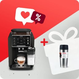 Espressor Pachet PROMO Espressor automat Krups Sensation Milk M50 EA912910 & Termos Tefal Travel Mug Classic N2020110
