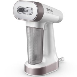Fier de calcat vertical cu abur 2 in 1 Pure Force DT8720E0 1800W jet de abur 90 g/min variabil 0 - 35 g/min rezervor apa 180 ml 4 trepte abur functie Boost oprire automata autonomie rezervor apa 12 min incalzire rapida in 25 s Alb/Gri