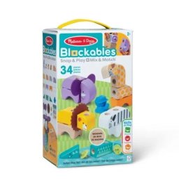 Set de joacă Melissa & Doug Spin Master - Blockables™ Safari 2 Ani+