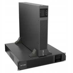 UPS On-Line Rack 3000VA - 8×IEC C13, USB-B, LCD, Metal Dust-Free Enclosure